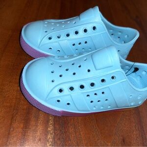DSG Kids Light Blue and Pink Water Shoes